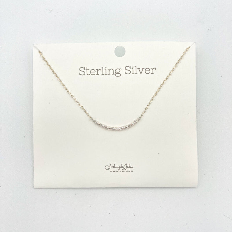 SIMPLY JULES Necklace ~ Sterling Silver