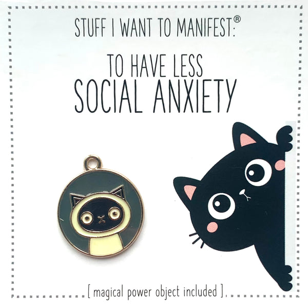 MANIFESTATION CARD Less Social Anxiety