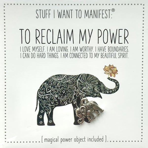 MANIFESTATION CARD To Reclaim My Power