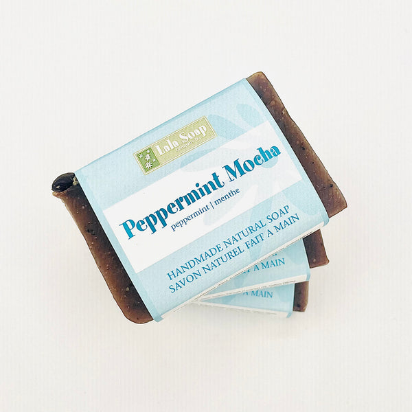 NATURAL SOAP Peppermint Mocha